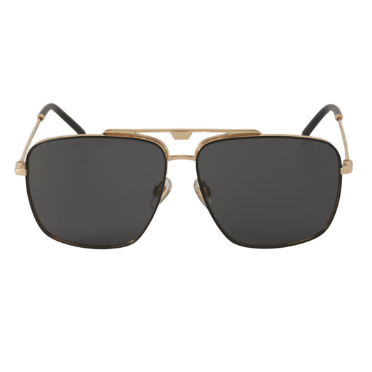 Dolce & Gabbana DG2264 02/87 Square Shape Negro Dorado