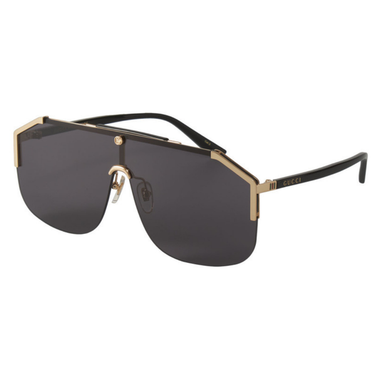 Gucci GG0291S 001 New Aviator Square Gris Negro