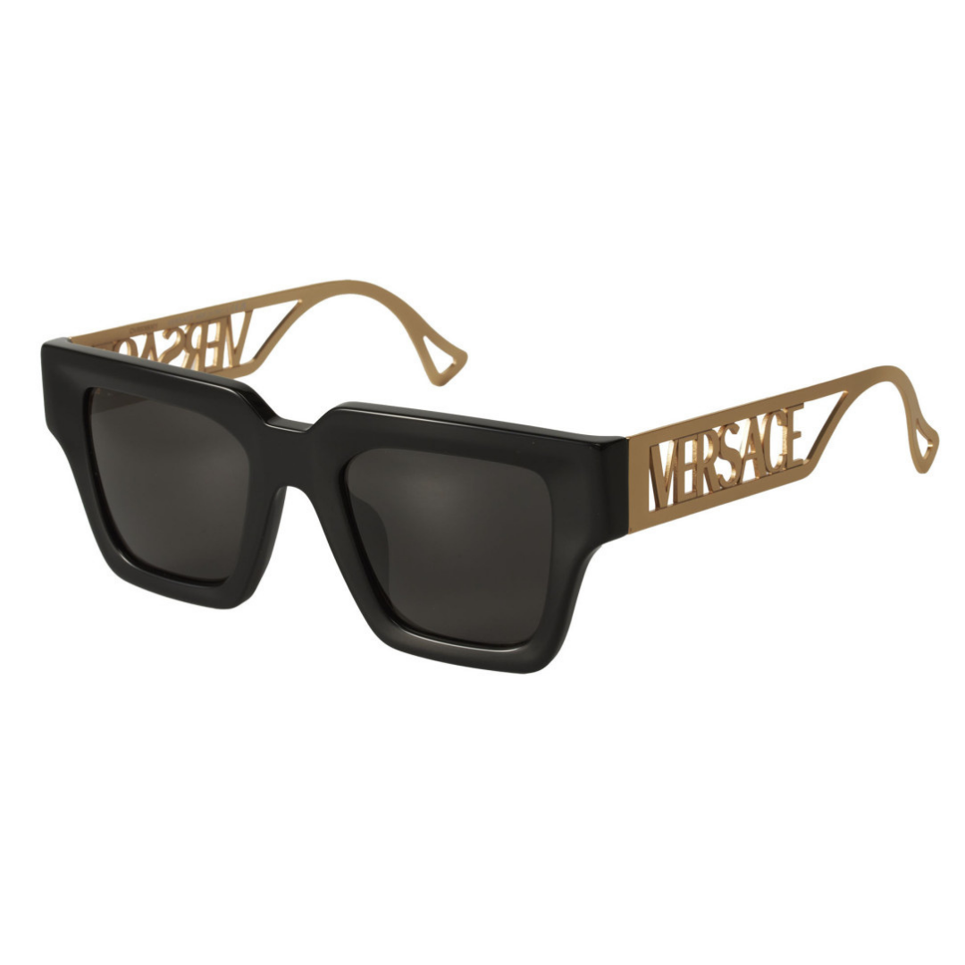 Versace VE4431U GB1/87 Square Shape Gold Black